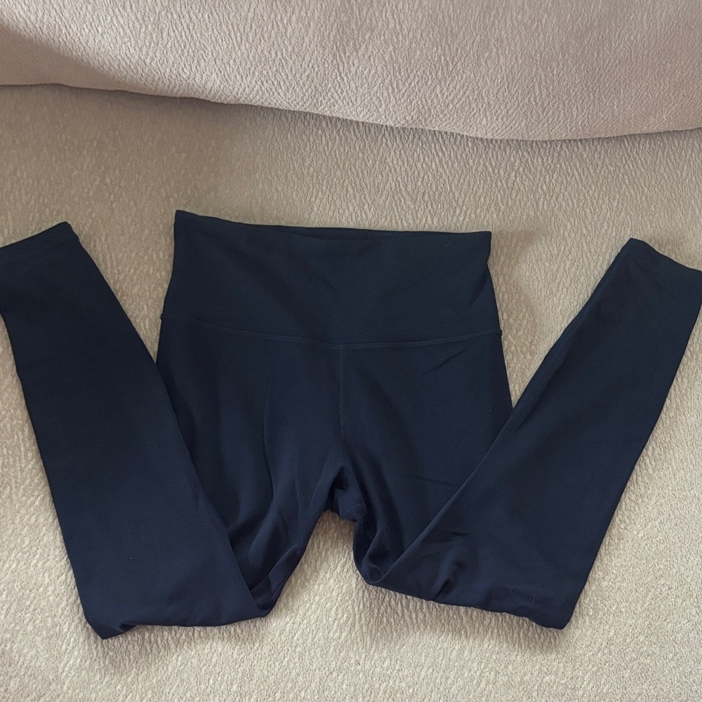 Athleta ultra high rise elation 7/8 Navy Leggings